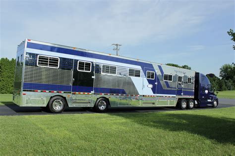 semi horse trailers - Google Search | Horse trailers, Semi trailer, Vardo