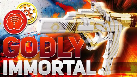 The BEST SMG in the Game (The Immortal SMG) | Destiny 2 Lightfall - YouTube