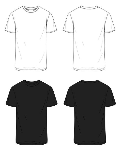 T Shirt Template Psd Vector Art, Icons, and Graphics for Free Download