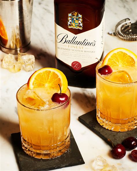 Cranberry Orange Whisky Sour Cocktail Recipe - Ballantine's US