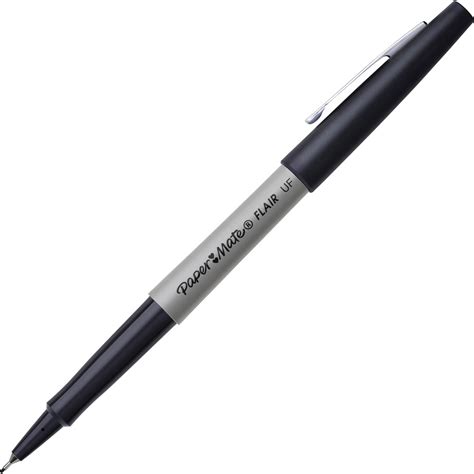 Paper Mate Flair Ultra Fine Pens - Ultra Fine Pen Point - Black Water ...