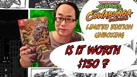 TMNT: Cowabunga Collection - Limited Edition Unboxing - Is it worth it? - YouTube