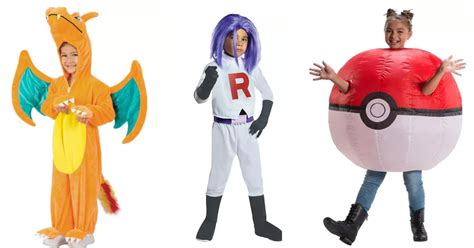 Pokemon Halloween Costumes For Kids