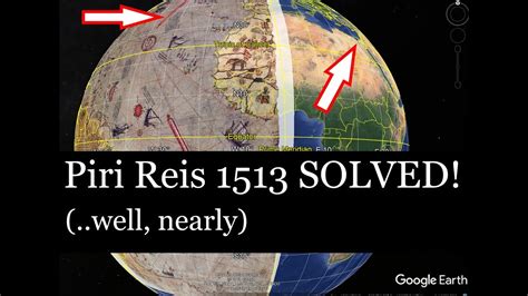 PIRI REIS 1513: A Introduction to Spatial analysis of advanced lost civilizations maps. - YouTube