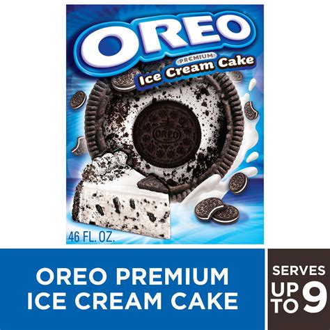 Oreo Premium Ice Cream Cake Made with Oreo Cookies and Vanilla Ice ...