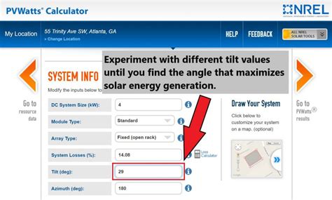 Solar Panel Tilt Angle Calculator - Footprint Hero