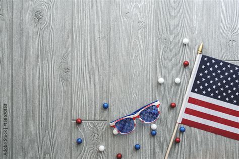 Patriotic 4th of July Holiday Background Stock Photo | Adobe Stock