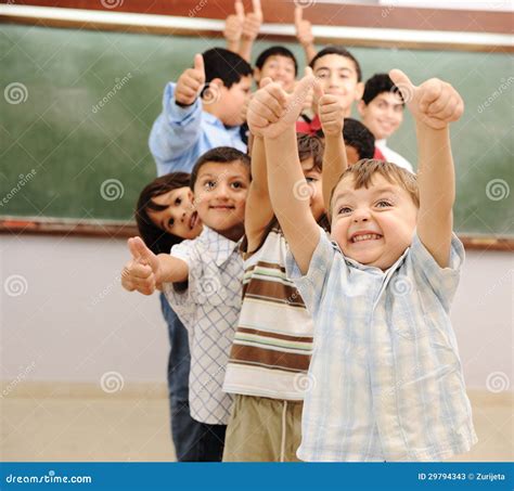 Children At School Classroom Stock Photos - Image: 29794343