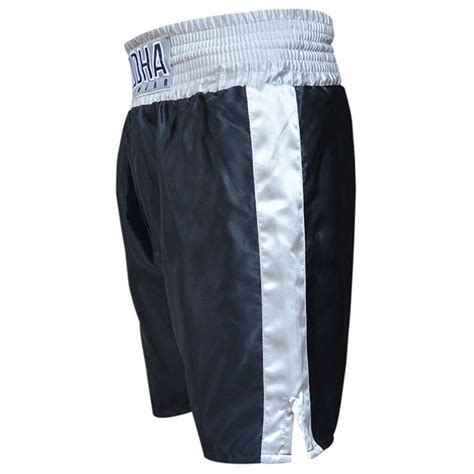 Buddha Boxing Shorts Colors Black-White