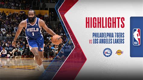 Philadelphia 76ers - Los Angeles Lakers Highlights | FPT Play