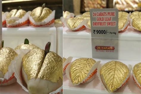 This Raksha Bandhan, Gujarat Shop is Selling Actual Gold Sweets for Rs ...