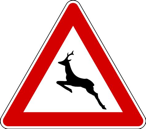 File:Italian traffic signs - animali selvatici vaganti.svg - Wikipedia