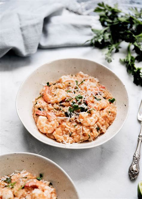 Late Summer Tomato & Shrimp Risotto - Broma Bakery