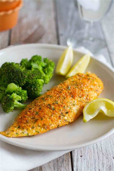 Parmesan Crusted Tilapia - Taste and Tell