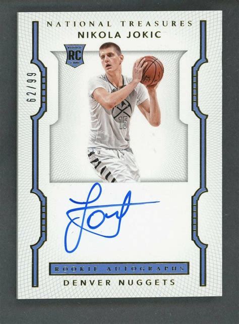 Nikola Jokic Rookie Card Roundup and 100 Hottest eBay Auctions