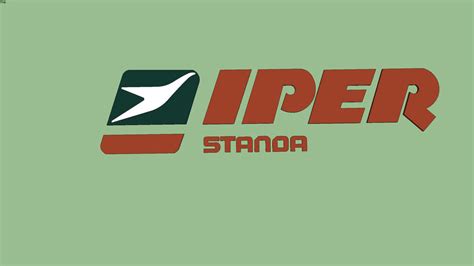 Iper Standa Old Logo | 3D Warehouse