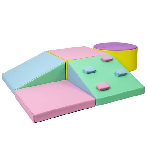 Foam Climbing Blocks for Toddlers and Preschoolers Active Play Set for ...