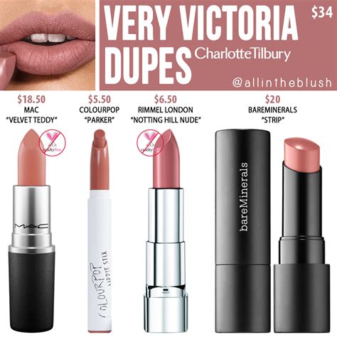 charlotte tilbury lipstick dupes - Google Search | Lipstick dupes, Matte revolution lipstick ...