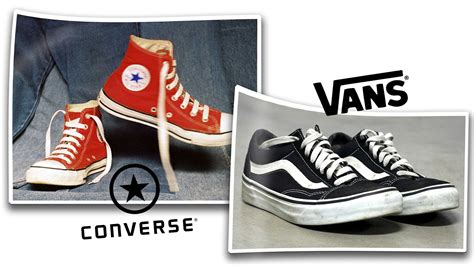 Bewirbt sich Charakterisieren Versehentlich vans and converse size comparison Wie Abfahrt Millimeter