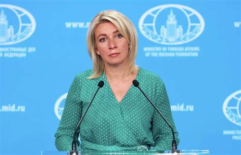 Maria Zakharova: Russophobic sentiments continue to be spread in ...