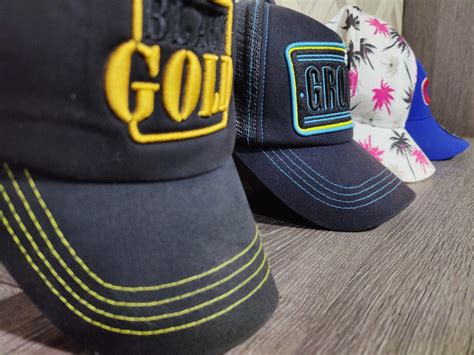 CUSTOM HAT PATCHES - All Embroidered