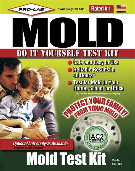 Pro-Lab, Mold Test Kit - 48-hour mold test kit - Green Building Supply