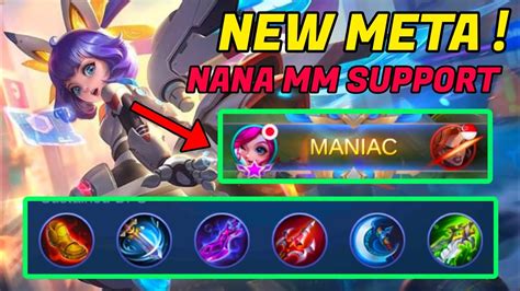 New Meta ! Nana Build Marksman | Mobile Legends Bang Bang | Nana Best Build - YouTube