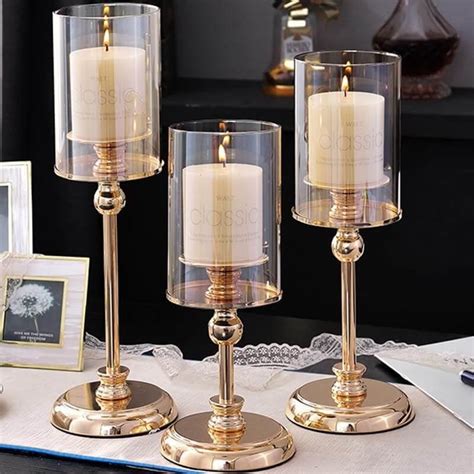 BELLION GOLD in 2021 | Glass candle holders, Candle holders, Luxury candles