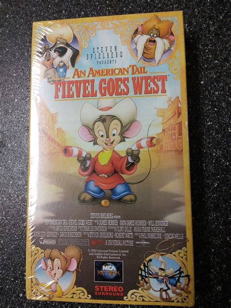 Fievel Goes West Vhs