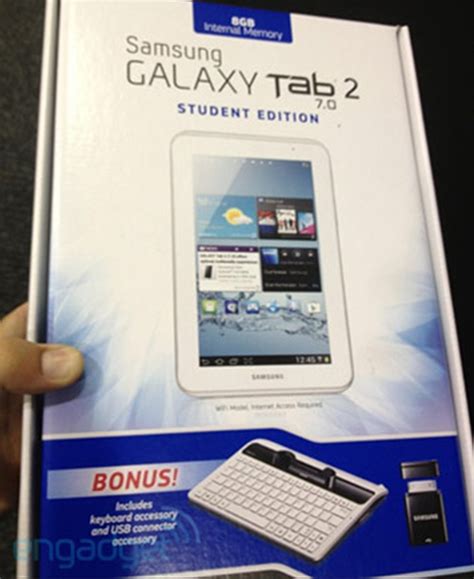 Samsung Galaxy Tab 2 7.0 Student Edition with Keyboard + USB Connector ...