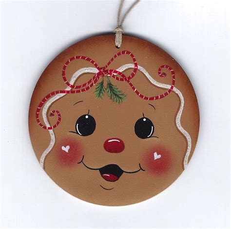 HP GINGERBREAD Face ORNAMENT | Christmas crafts, Xmas crafts, Holiday ...