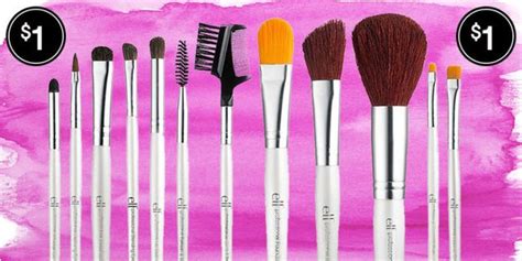 $1 Makeup Brushes - E.L.F. Cosmetics Best Product