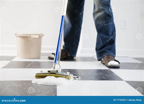 Mopping Floor Stock Photography - Image: 7710252