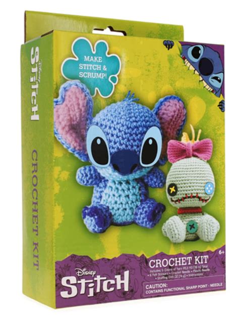 Buy 1616 Holdings Disney Lilo and Stitch Crochet Craft Kit - Make Stitch and Scrump - Everything ...