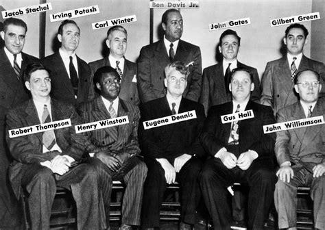 Communist Leaders Who Were On Trial Photograph by Everett