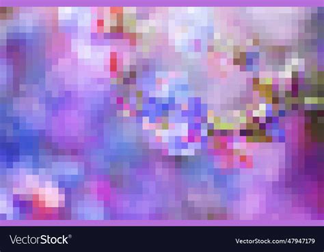 Pixel art design - blurred background Royalty Free Vector