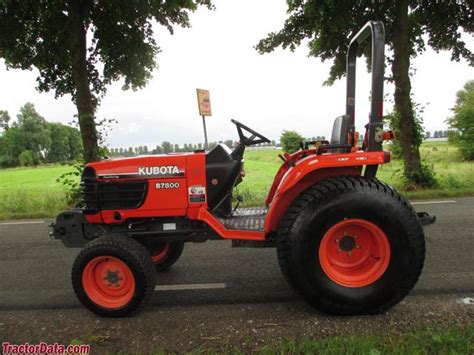 TractorData.com Kubota B7800 tractor photos information