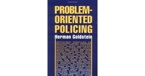 Problem-Oriented Policing by Herman Goldstein