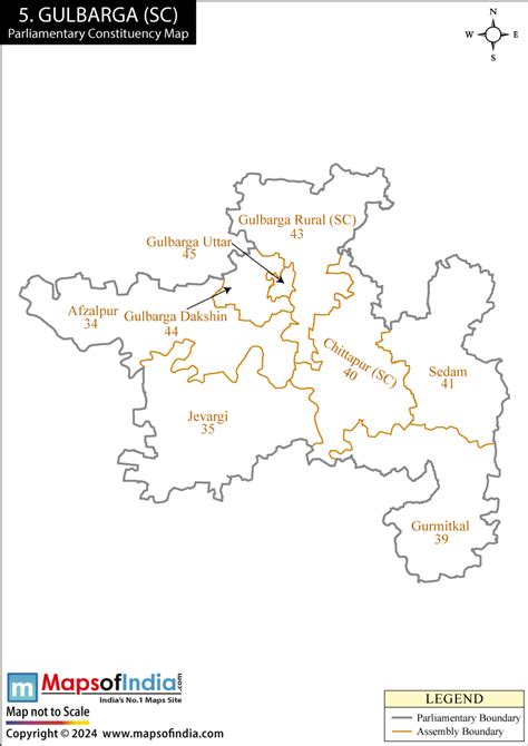 Gulbarga Election Result 2024 - Parliamentary Constituency Map and ...