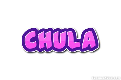 Chula Logo | Free Name Design Tool from Flaming Text