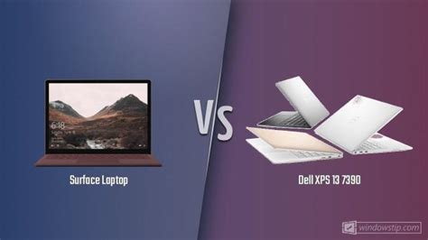 Surface Laptop vs. Dell XPS 13 7390: Full specs comparison