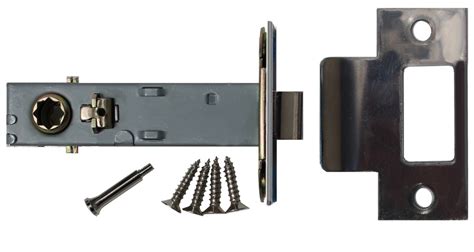 Stainless Steel Backset Latch Set 2.75"