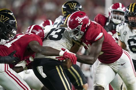 Alabama Coaches Name 11 Players of the Week Following Win Over Vanderbilt - Sports Illustrated ...