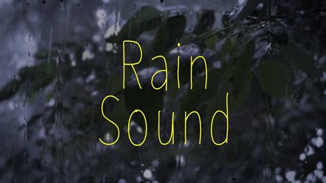 RELAXING music RAIN sound - NATURE sounds - YouTube