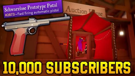 Roblox Wild West Prototype Pistol Giveaway! -(10,000 Subscribers ...