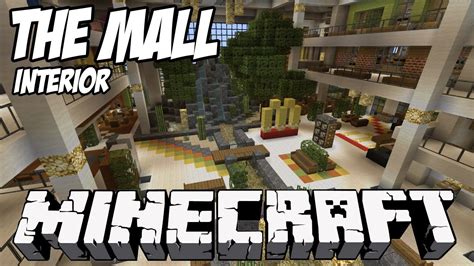 Minecraft Mall HD - Megastructure Interior - YouTube