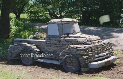 Pick-up Truck Sculptures in Stone – The Stone Trust