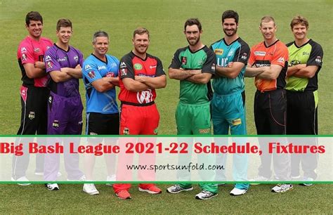 BBL 2021-22 Schedule (Start Date, Fixtures, Timing, Venue, Match No.)