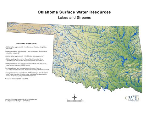 Oklahoma Map Of Lakes – Interactive Map