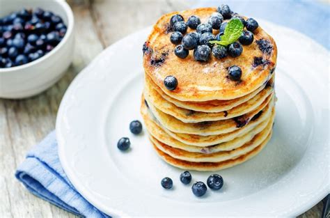 The World's Best Healthy Blueberry Pancake Recipe